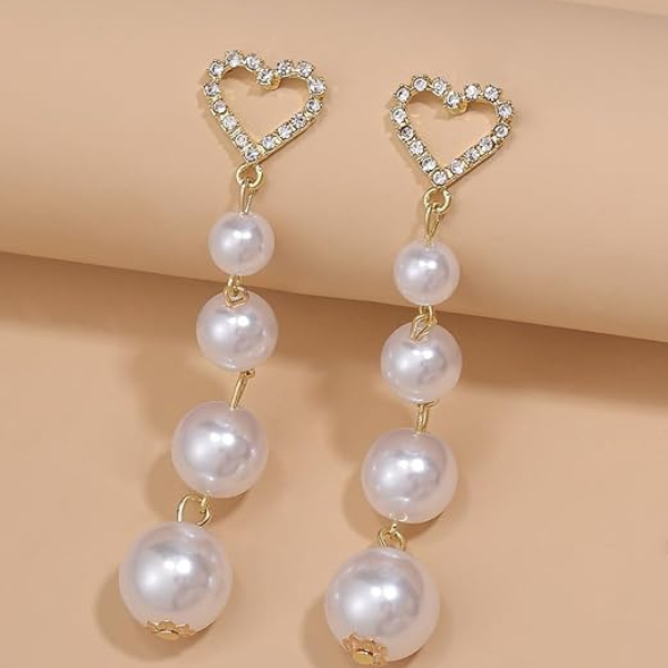 Erami Golden Pearl Earring